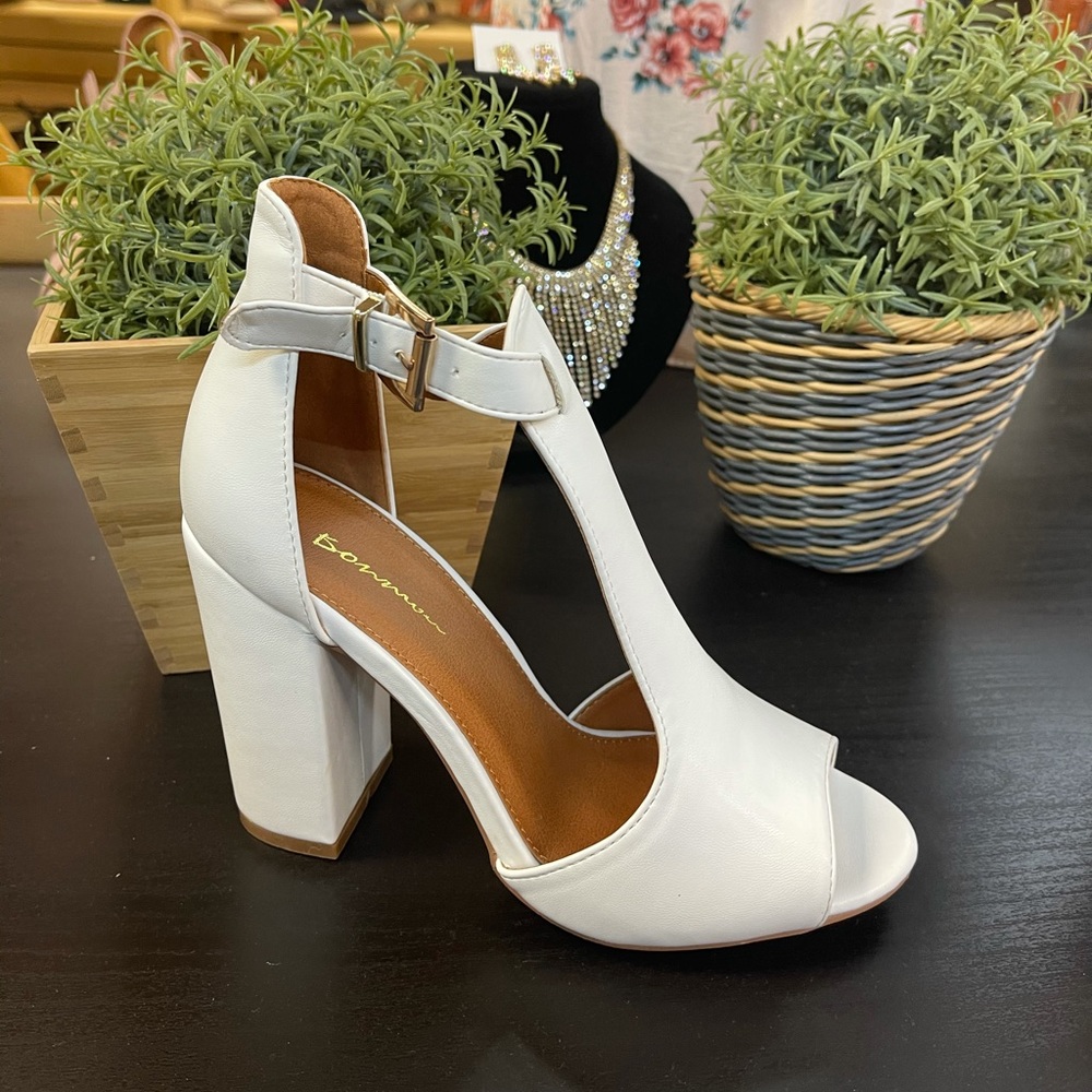 White heels